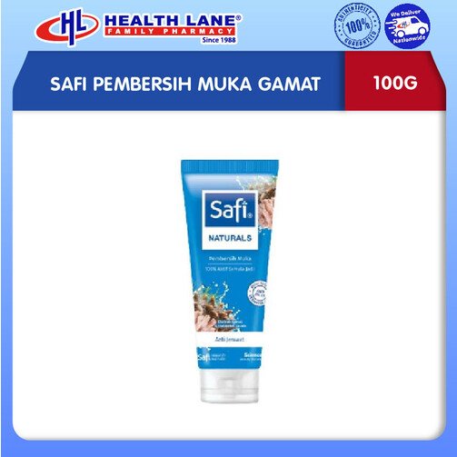 SAFI PEMBERSIH MUKA GAMAT 100G